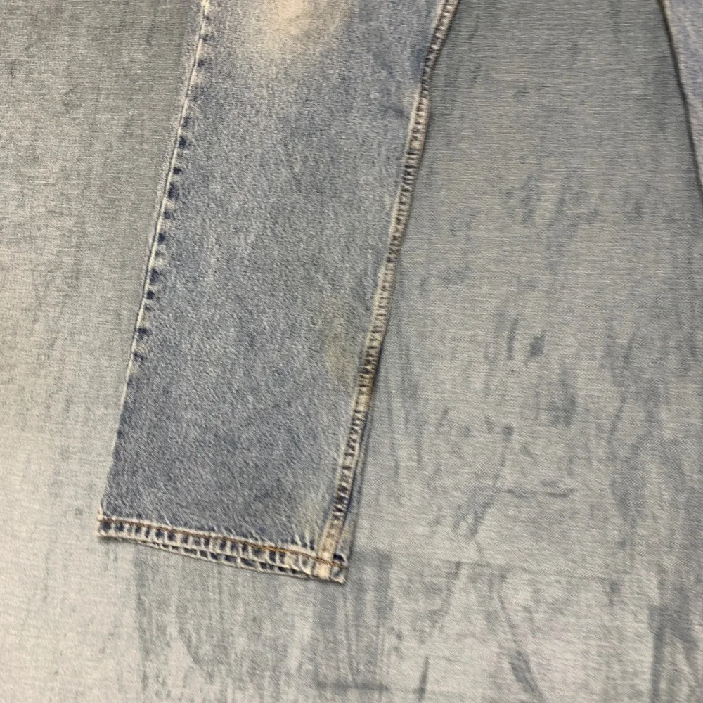 Vintage Levi Strauss Signature Jeans Mens 38x32 Blue Denim Cotton Regular Fit